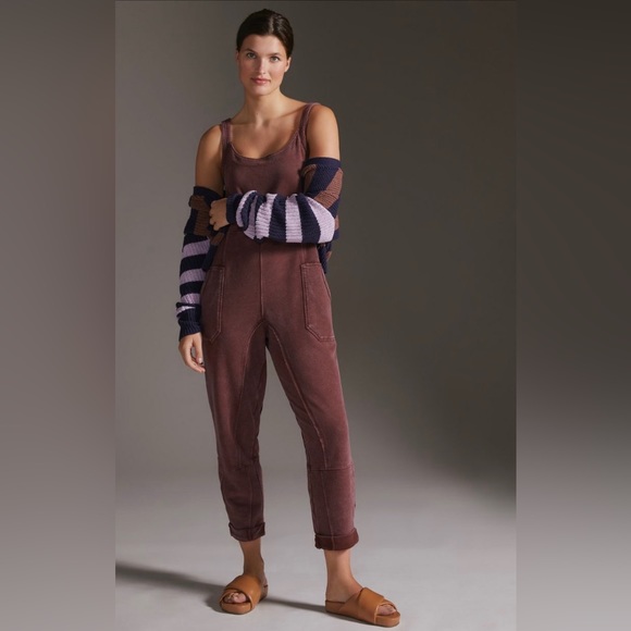 Anthropologie Pants - Anthropologie Daily Practice Washed Sleeveless Jumpsuit